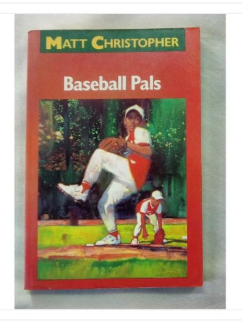 Baseball Pals Matt Christopher 1990 First Edition Paperback Book Vintage Novel